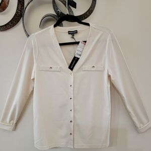 Women's Cream Blouse